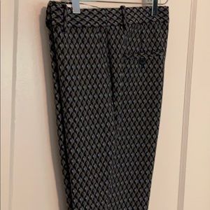 Theory Treeca 2 Geo Jacquard Stretch Crop